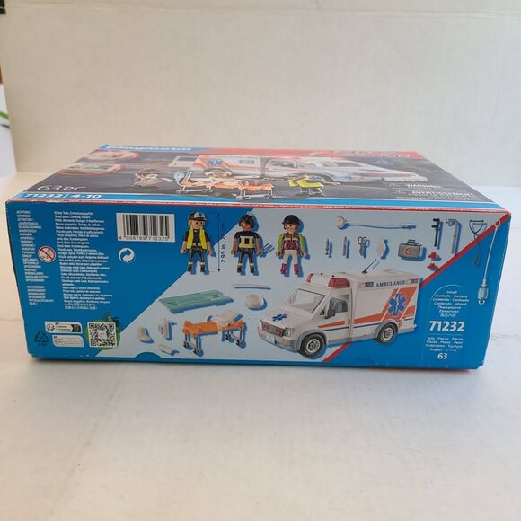 PLAYMOBIL #71232 Ambulance NEW! - Picture 6 of 6